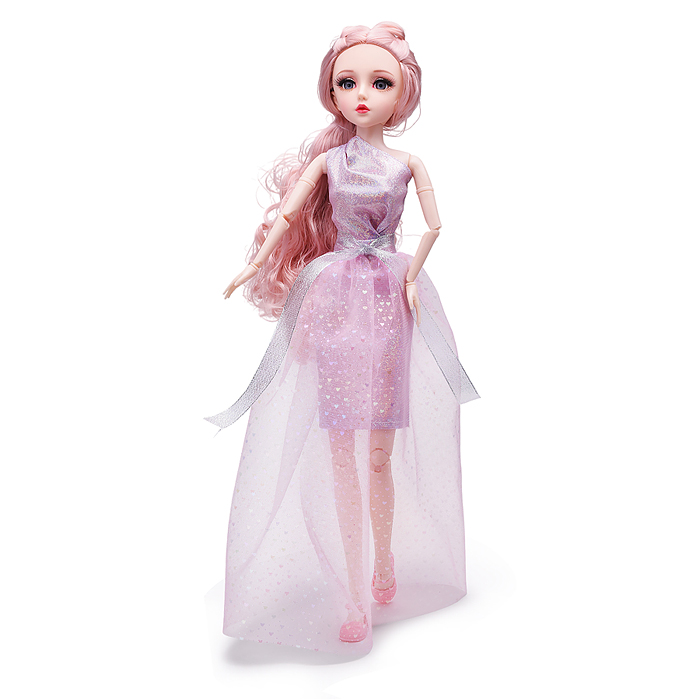 Фото к товару Кукла "Александра" (55 см) в платье с розовой юбкой (в коробке) Кукла "Александра" (55 см) в платье с розовой юбкой (в коробке)