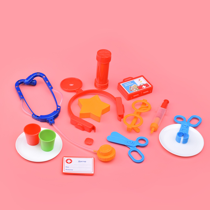 Игровой набор "Добрый доктор" в тележке