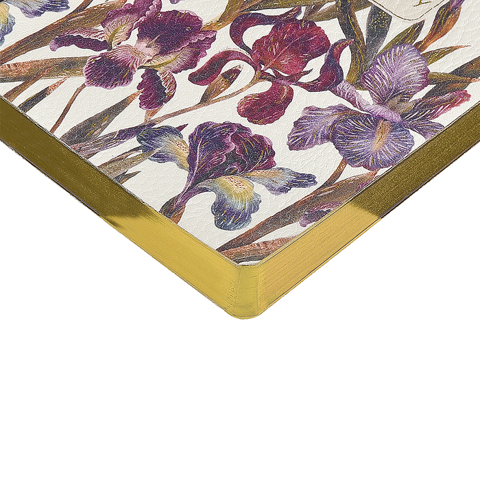 Набор подарочный "Flora. Ирисы" ежедневник А6+ и ручка