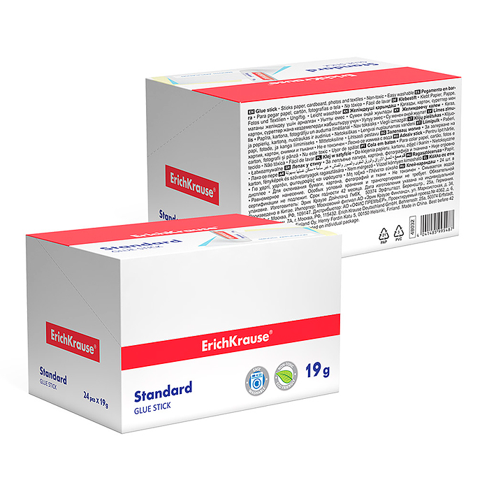 Фото к товару Клей-карандаш Standard, 19г Клей-карандаш Standard, 19г