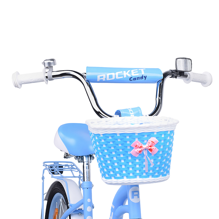 Фото к товару Велосипед 18" Rocket Candy, цвет голубой Велосипед 18" Rocket Candy, цвет голубой