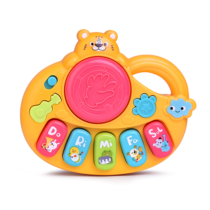 Фото к товару Игрушка музыкальная 368-115C "Мишка" звук, в коробке Игрушка музыкальная 368-115C "Мишка" звук, в коробке