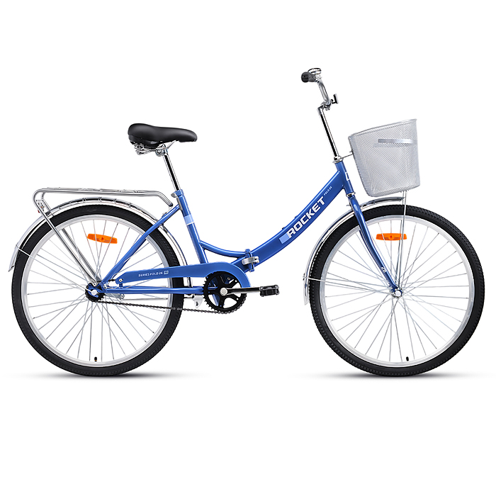 Велосипед 26" Rocket City Fold 26, цвет синий, размер 19"