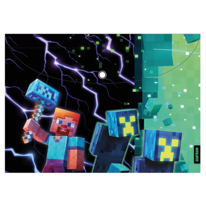 Папка-конверт на кнопке А4, пластик, "My game" 160 мкм Папка-конверт на кнопке А4, пластик, "My game" 160 мкм
