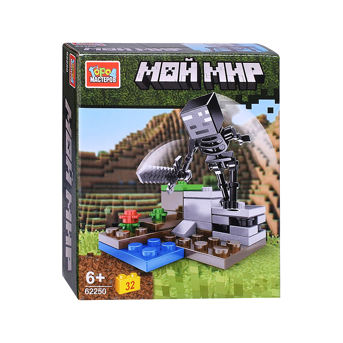 Конструктор "Мой мир" 32 дет. 