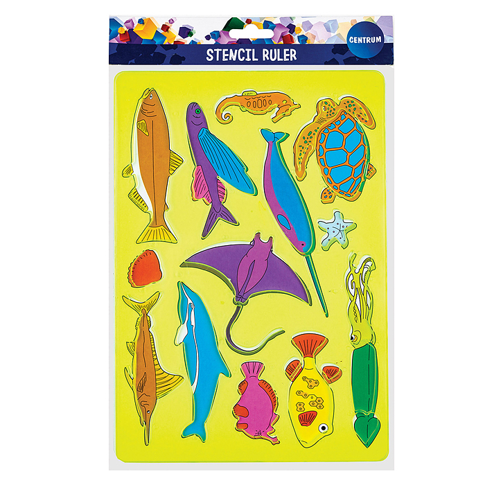 Линейка-трафарет, в ассортименте дизайнов. Линейка-трафарет, в ассортименте дизайнов.