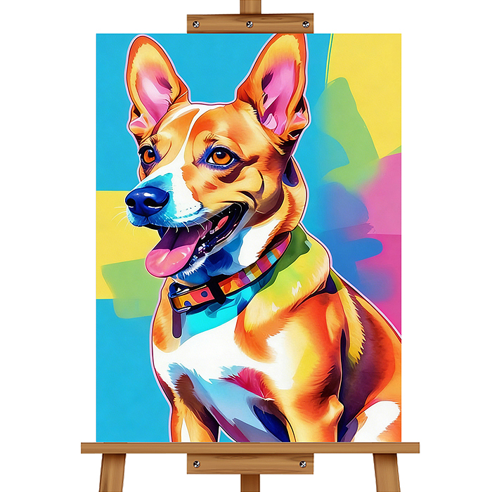 Картина по номерам MKR4030-112 "Корги" 40*30 см. 