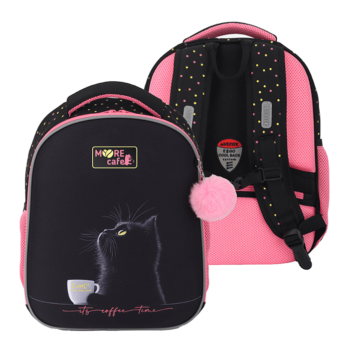 Рюкзак "Choice Lite. MooreCafe" школьный жесткий 38x29x17 см (17 л) вес 800 г