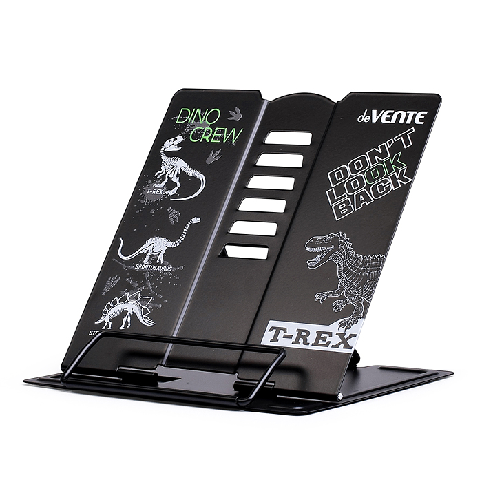 Подставка для учебников и книг "T-Rex" 15,4x15,2 см, металлическая окрашенная, вес 235 г