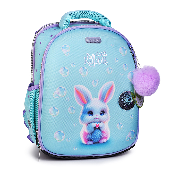 Рюкзак "Junior. Little Rabbit" школьный жесткий 35x27x13 см (14 л) вес 800 г
