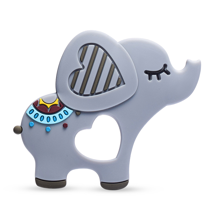 Игрушка -грызунок Y0227 "Слон"