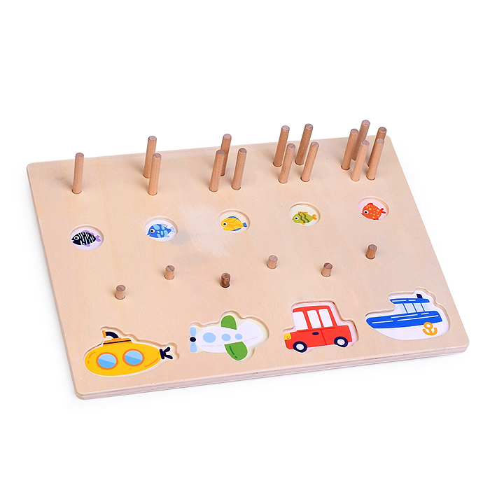 Игра развивающая D2276 "Веселая рыбалка - Машинки"