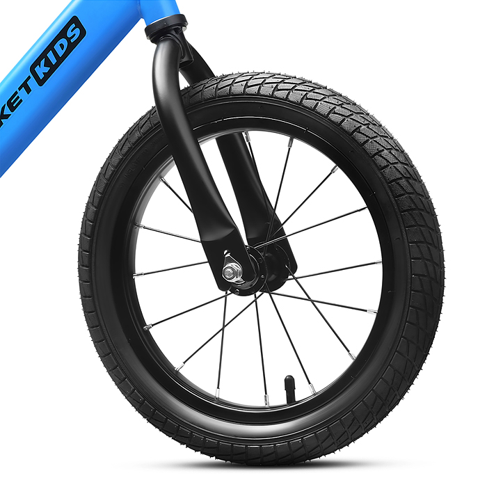 Фото к товару Беговел 14" Rocket R0045NEW-BL, колеса надувные, цвет синий Беговел 14" Rocket R0045NEW-BL, колеса надувные, цвет синий