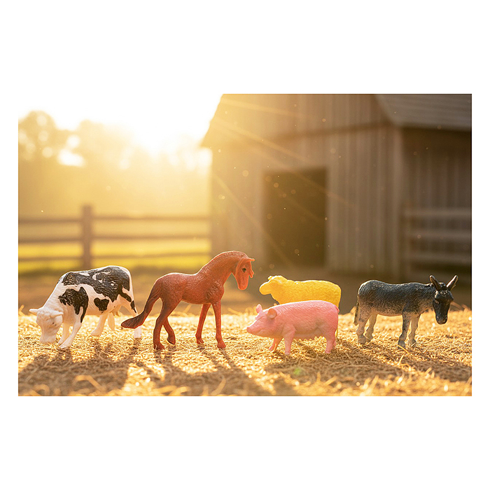 Набор животных UT0339 "Happy Farm-4" в пакете