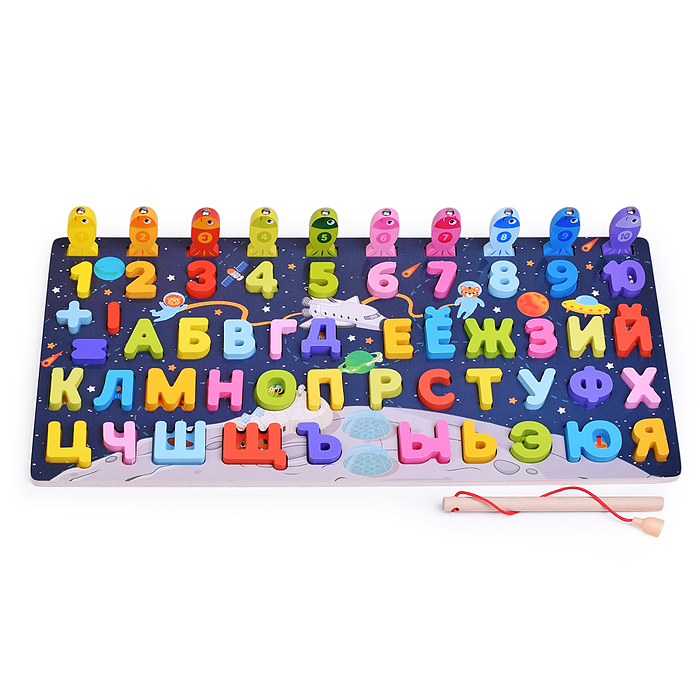 Игра развивающая D2274 "Веселая рыбалка - Азбука"