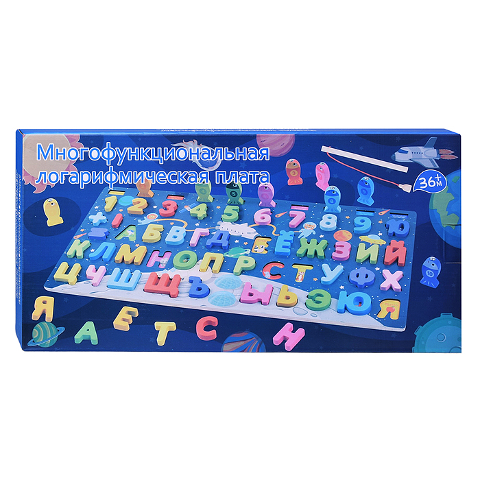 Игра развивающая D2274 "Веселая рыбалка - Азбука"