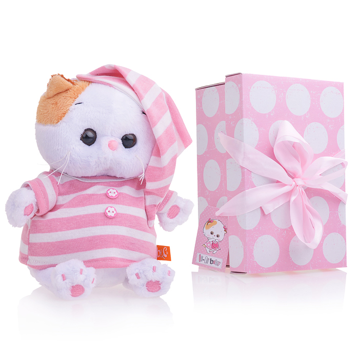 Кошка Ли-Ли BABY в полосатой пижамке 20см