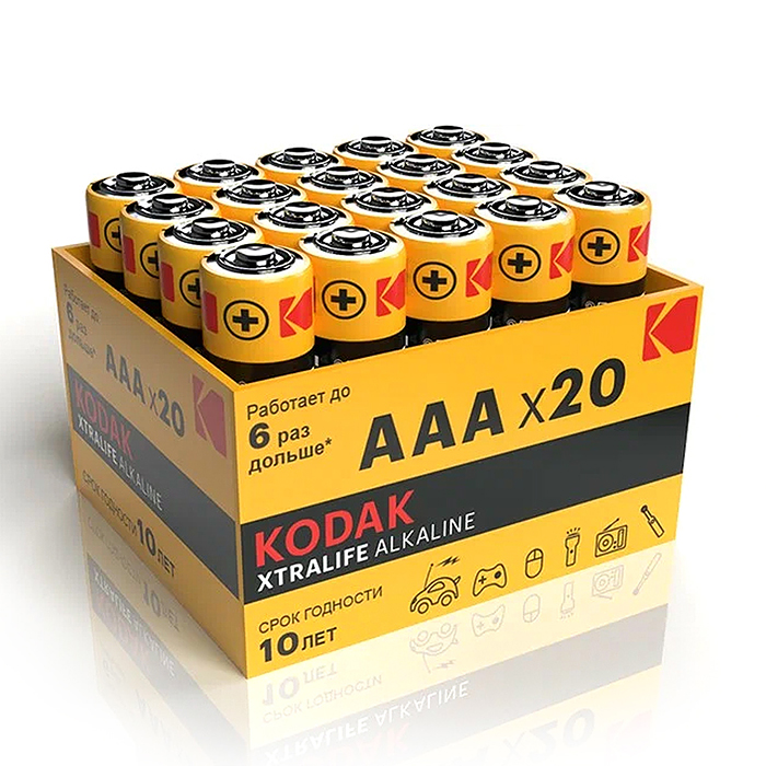 Батарейки алкалиновые Kodak XTRALIFE ALKALINE LR03 Батарейки алкалиновые Kodak XTRALIFE ALKALINE LR03