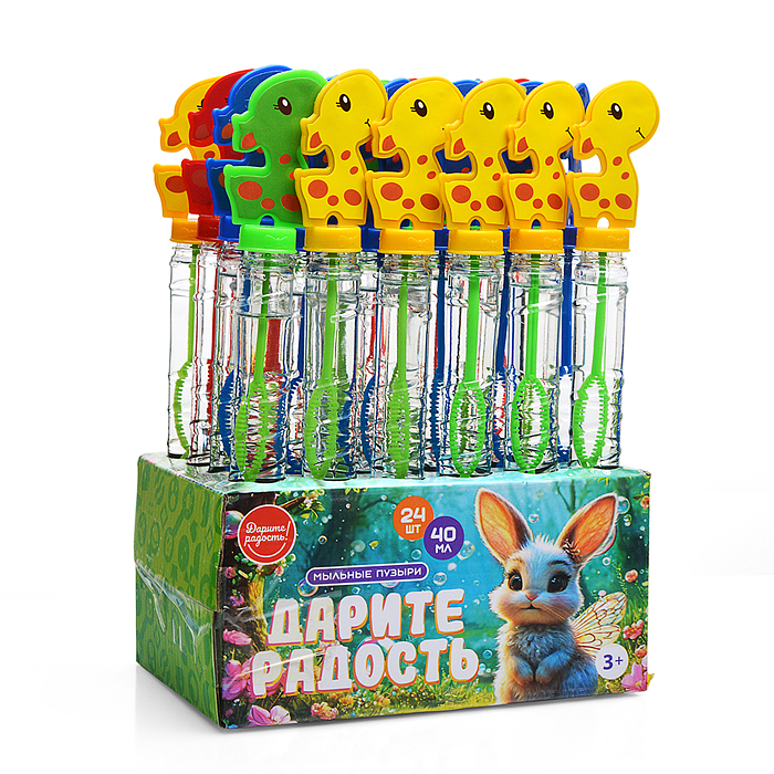 Мыльные пузыри UT0156-1 "Giraffe" 40 мл.