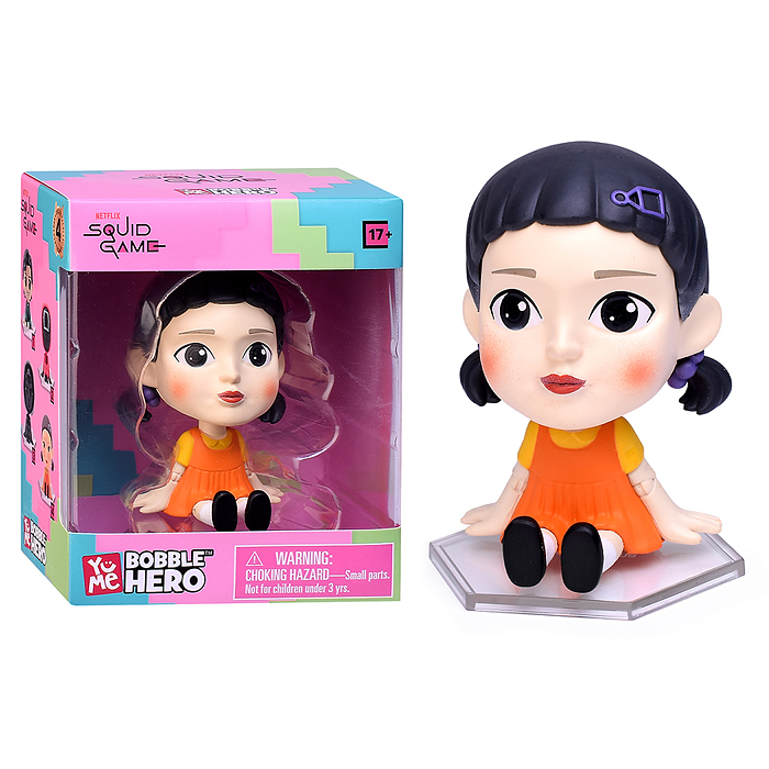 Фигурка с подвижной головой Squid Game, Young Hee Фигурка с подвижной головой Squid Game, Young Hee
