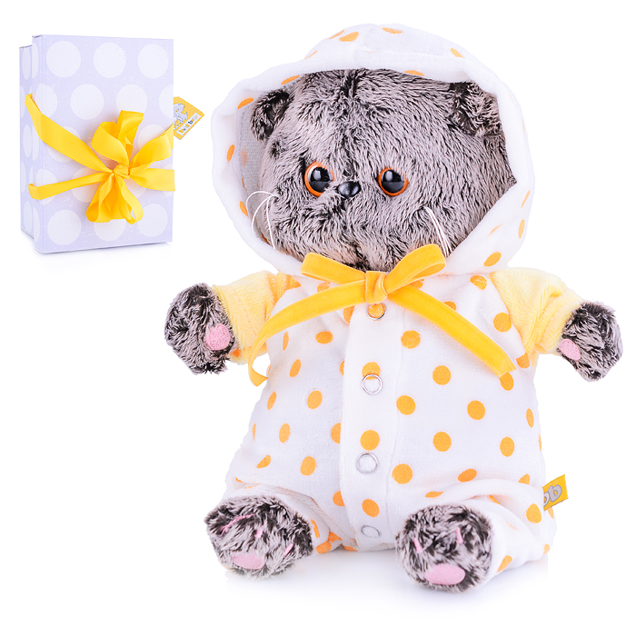 Кот Басик BABY в комбинезончике