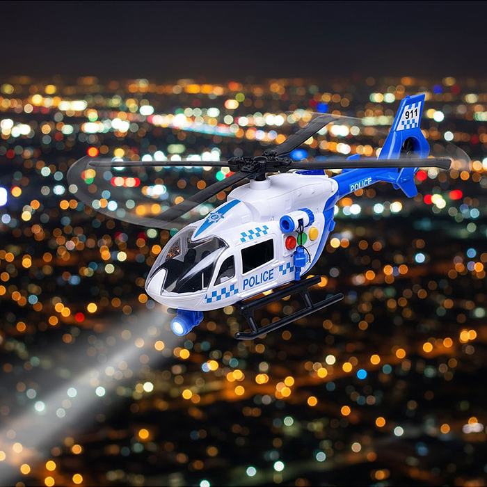 Вертолет RJ9806B "Воздушная полиция" 1:14, в коробке
