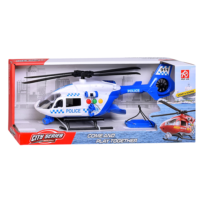 Вертолет RJ9806B "Воздушная полиция" 1:14, в коробке