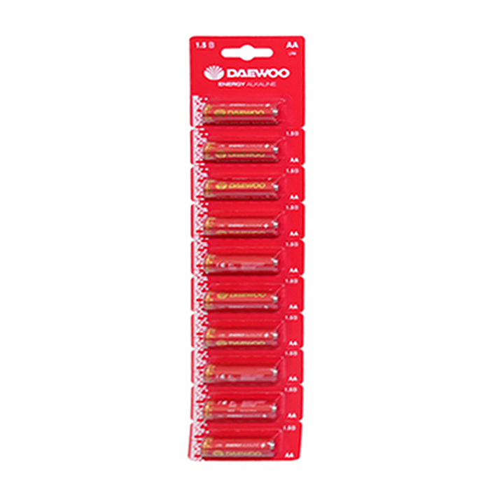 Батарейки алкалиновые DAEWOO ENERGY Alkaline LR6 BL10 Батарейки алкалиновые DAEWOO ENERGY Alkaline LR6 BL10