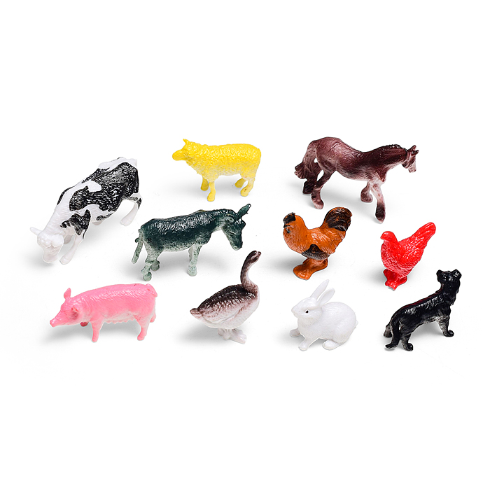 Набор животных UT0340 "Happy Farm-5" в пакете