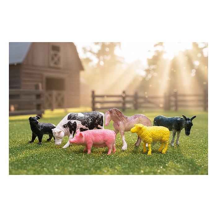 Набор животных UT0340 "Happy Farm-5" в пакете
