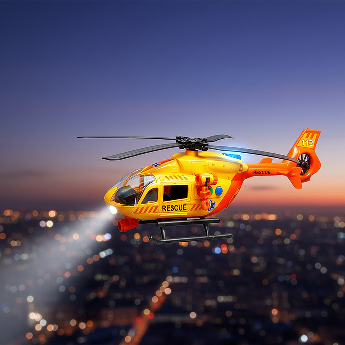 Вертолет RJ9806C "Спасатель" 1:14, в коробке