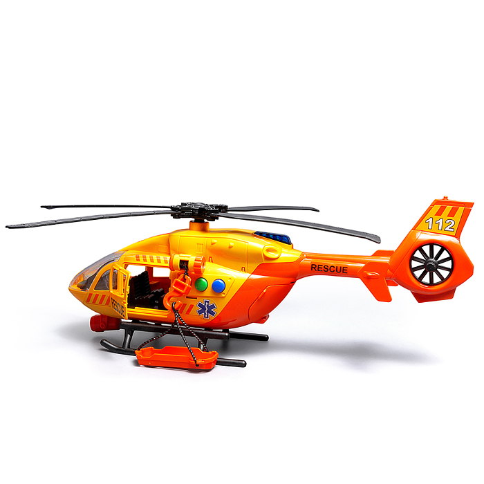 Вертолет RJ9806C "Спасатель" 1:14, в коробке