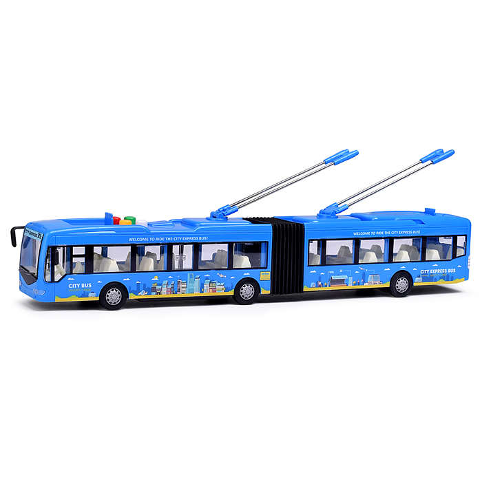 Фото к товару Машина RJ3346B "Сити-бус" (свет, звук) в коробке Машина RJ3346B "Сити-бус" (свет, звук) в коробке