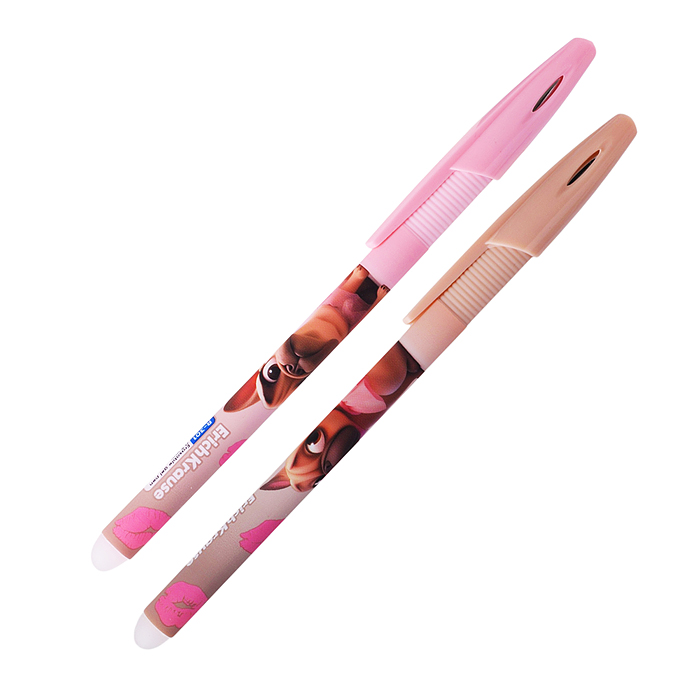 Фото к товару Ручка гелевая сo стираемыми чернилами R-301 Magic Gel Stick Frenchie 0.5, цвет чернил синий Ручка гелевая сo стираемыми чернилами R-301 Magic Gel Stick Frenchie 0.5, цвет чернил синий
