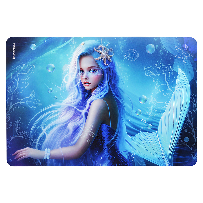 Подкладка настольная пластиковая Aquamarine, А3 Подкладка настольная пластиковая Aquamarine, А3