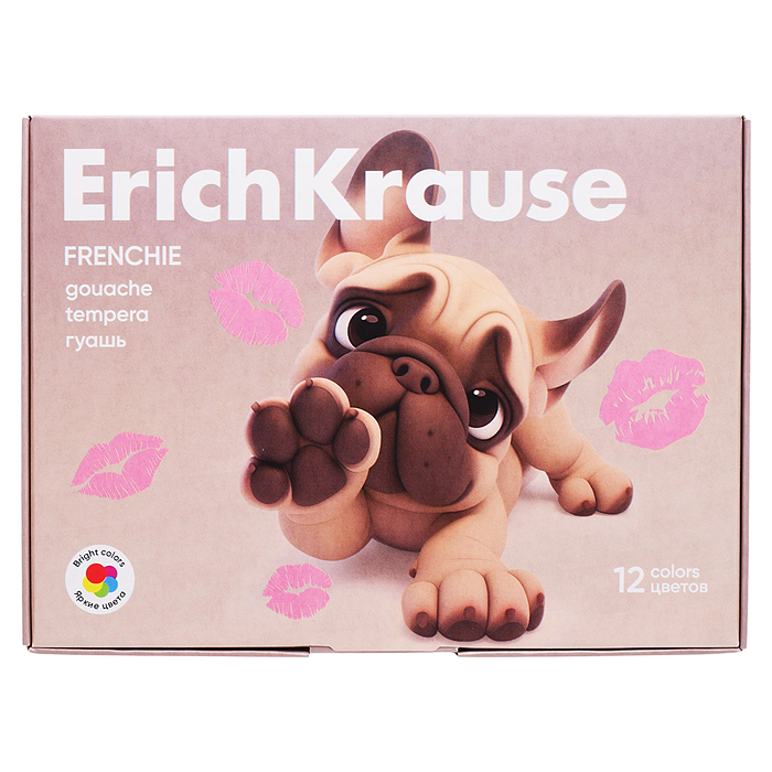Гуашь Frenchie 12 цветов по 17 мл 