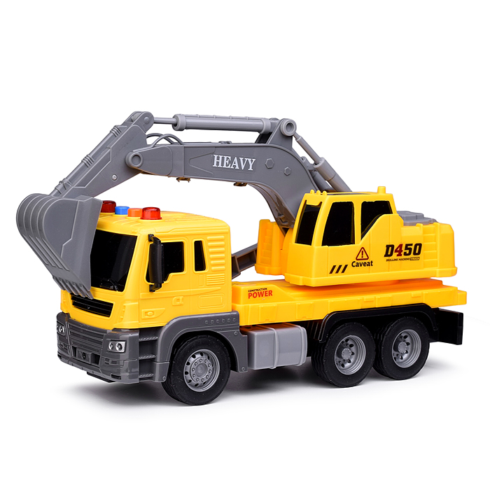 Фото к товару Машина JS103 "Большой ковш" 1:16 (свет, звук) в коробке Машина JS103 "Большой ковш" 1:16 (свет, звук) в коробке