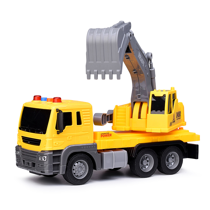 Фото к товару Машина JS103 "Большой ковш" 1:16 (свет, звук) в коробке Машина JS103 "Большой ковш" 1:16 (свет, звук) в коробке