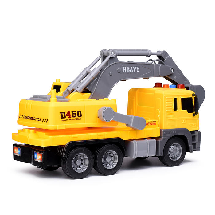 Фото к товару Машина JS103 "Большой ковш" 1:16 (свет, звук) в коробке Машина JS103 "Большой ковш" 1:16 (свет, звук) в коробке