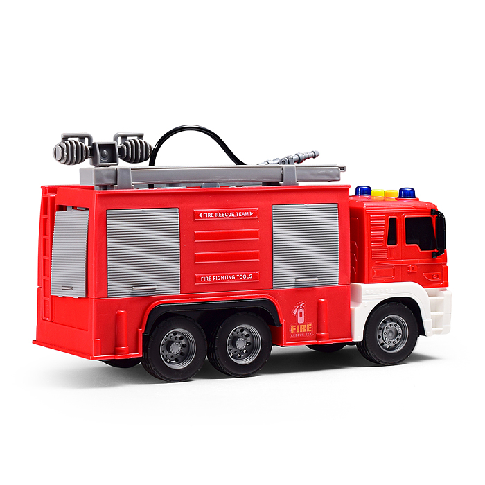 Фото к товару Машина JS110 "Эко-транс" 1:16 (свет, звук) в коробке (цвет красный) Машина JS110 "Эко-транс" 1:16 (свет, звук) в коробке (цвет красный)