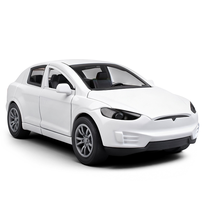 Фото к товару Белая инерционная машинка вид В die-cast , 1:32 Белая инерционная машинка вид В die-cast , 1:32