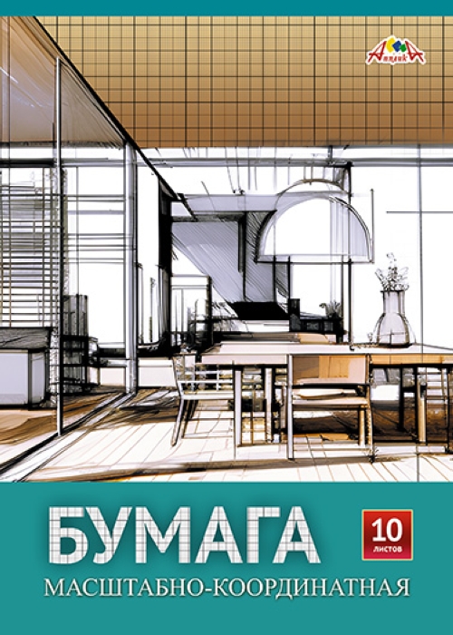 Бумага масштабно-координатная А3 10л. "Чертеж" Бумага масштабно-координатная А3 10л. "Чертеж"