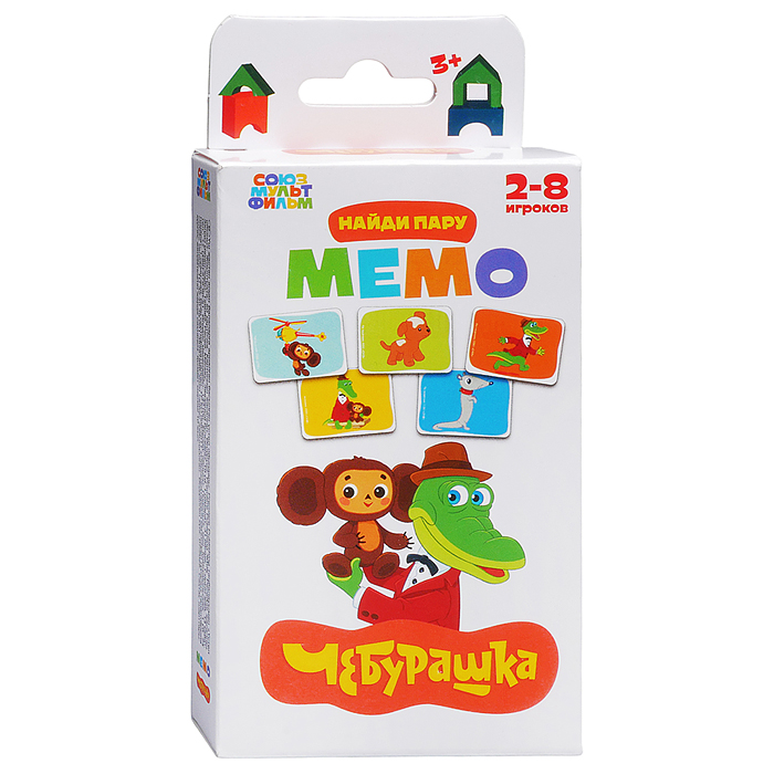 Настольная игра Мемо "Чебурашка"