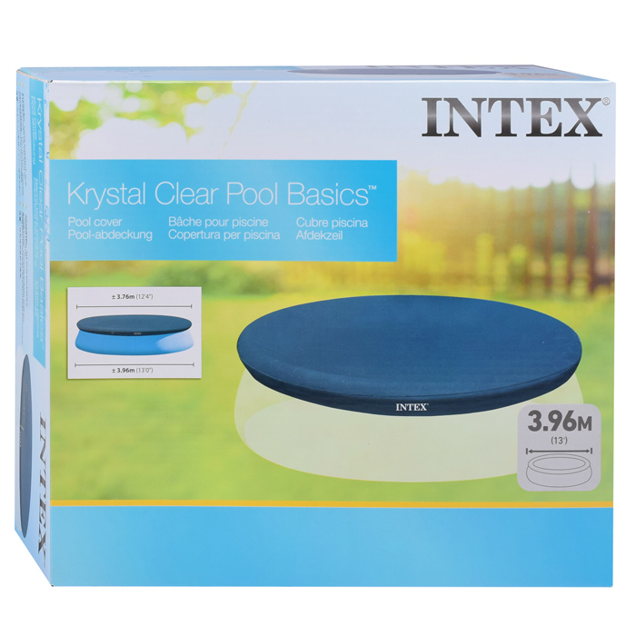 Тент на бассейн Easy Set, d=396 см, 28026 INTEX нарушена упаковка
