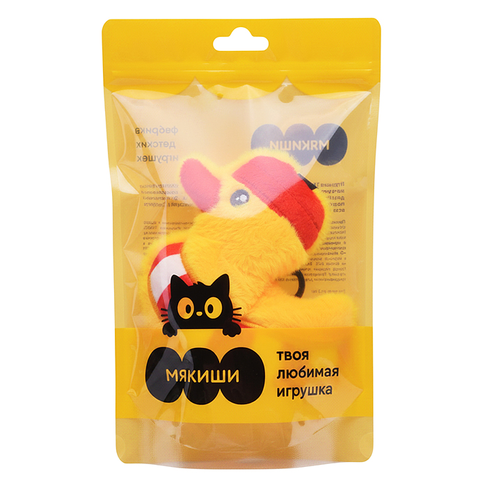 Игрушка мягконабивная "Уточка с кругом"