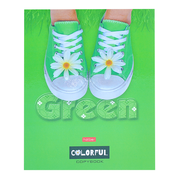 Тетрадь 120л А5ф на 4-х кольцах "Green"