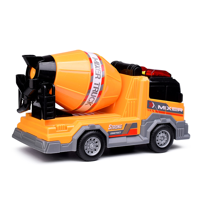 Фото к товару Машина JS229 "Бетономешалка" 1:24 (свет, звук) в коробке Машина JS229 "Бетономешалка" 1:24 (свет, звук) в коробке