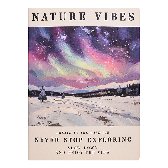 Тетрадь 40л. клетка "Jane. Nature Spirit" А4- скоба Premium скругленные углы