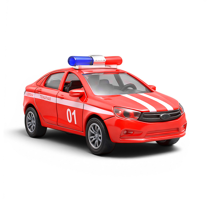 Фото к товару Красная инерционная машинка полицейская вид В die-cast, 1:32 Красная инерционная машинка полицейская вид В die-cast, 1:32