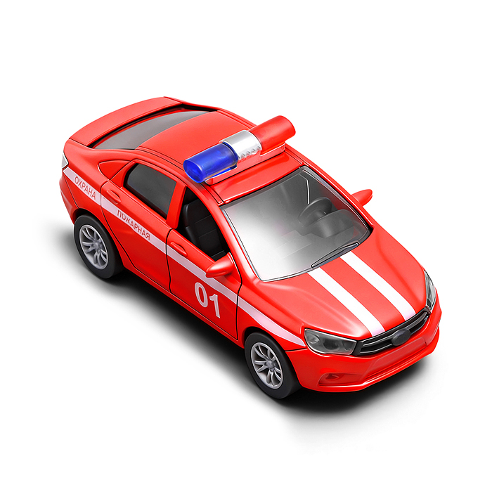 Фото к товару Красная инерционная машинка полицейская вид В die-cast, 1:32 Красная инерционная машинка полицейская вид В die-cast, 1:32